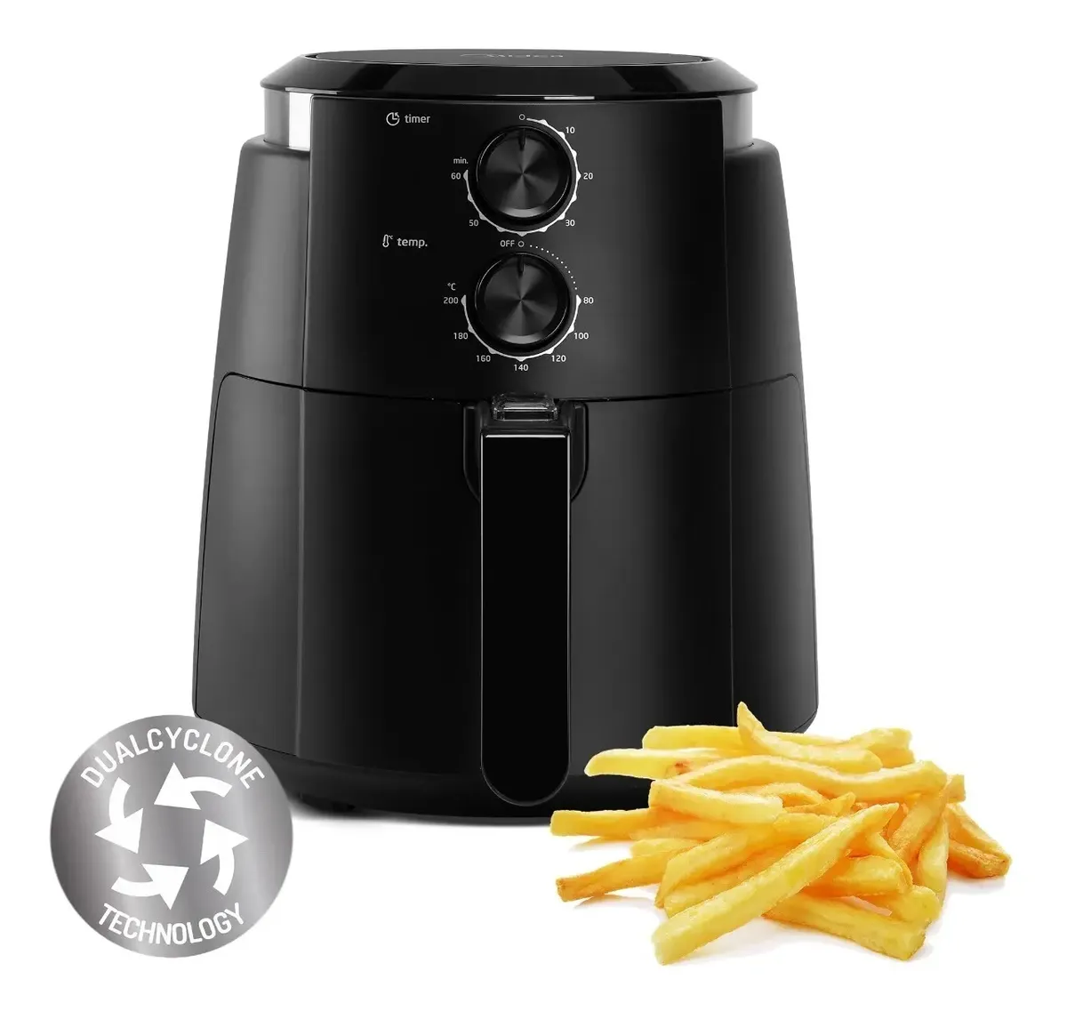 Fritadeira Air Fryer Black Dualcyclone 02