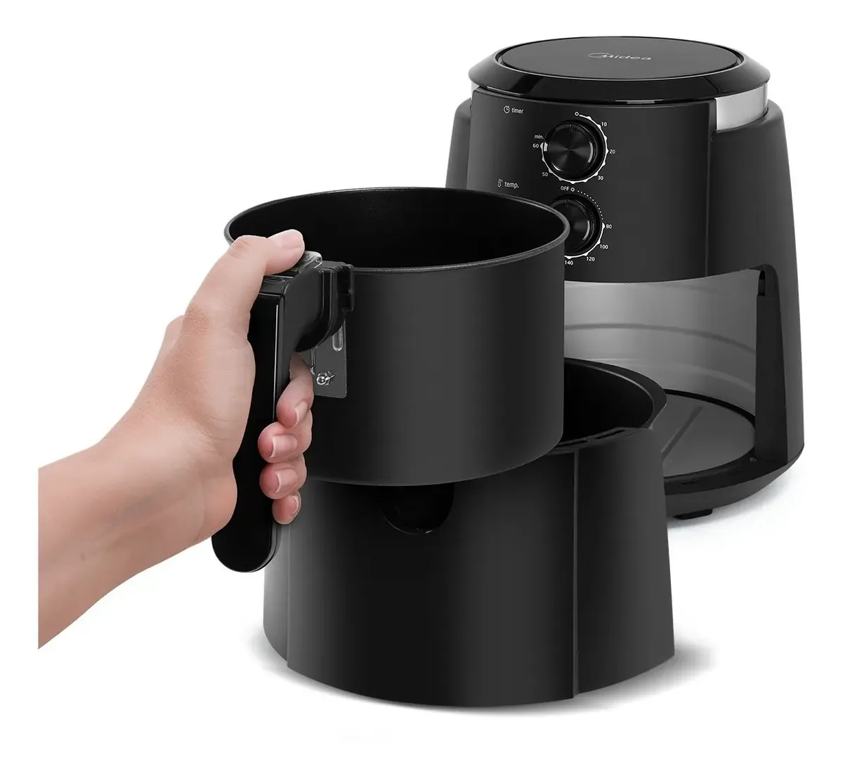 Fritadeira Air Fryer Black Dualcyclone 05