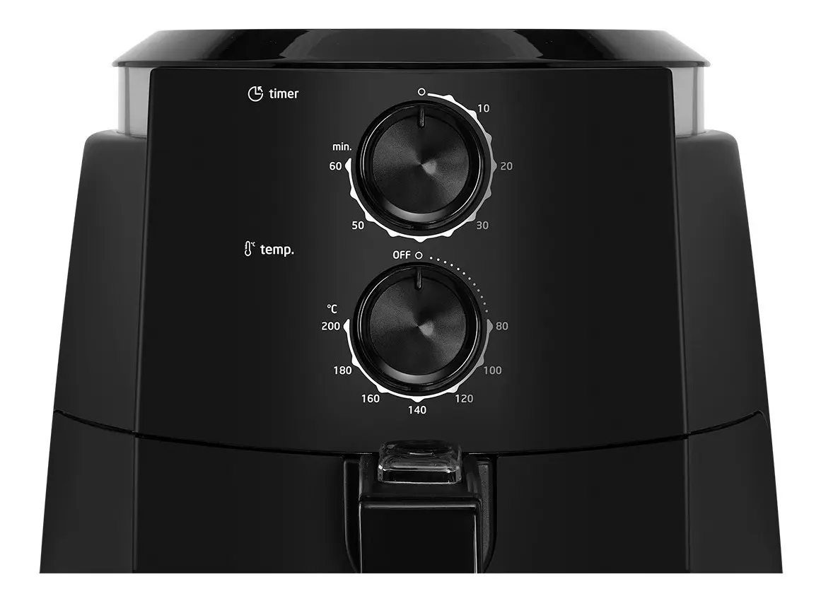 Fritadeira Air Fryer Black Dualcyclone 07