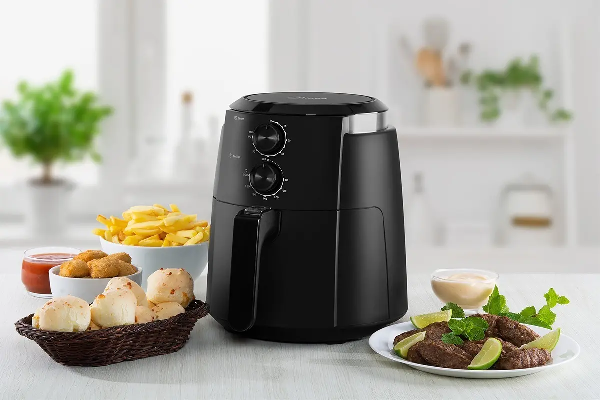 Fritadeira Air Fryer Black Dualcyclone 08