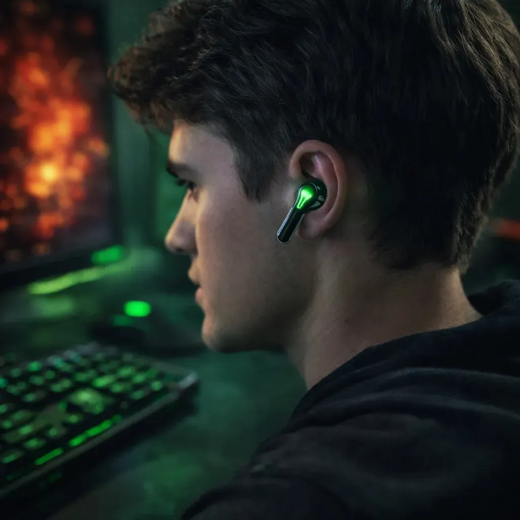Fone De Ouvido Gamer Bluetooth Led Rgb 02