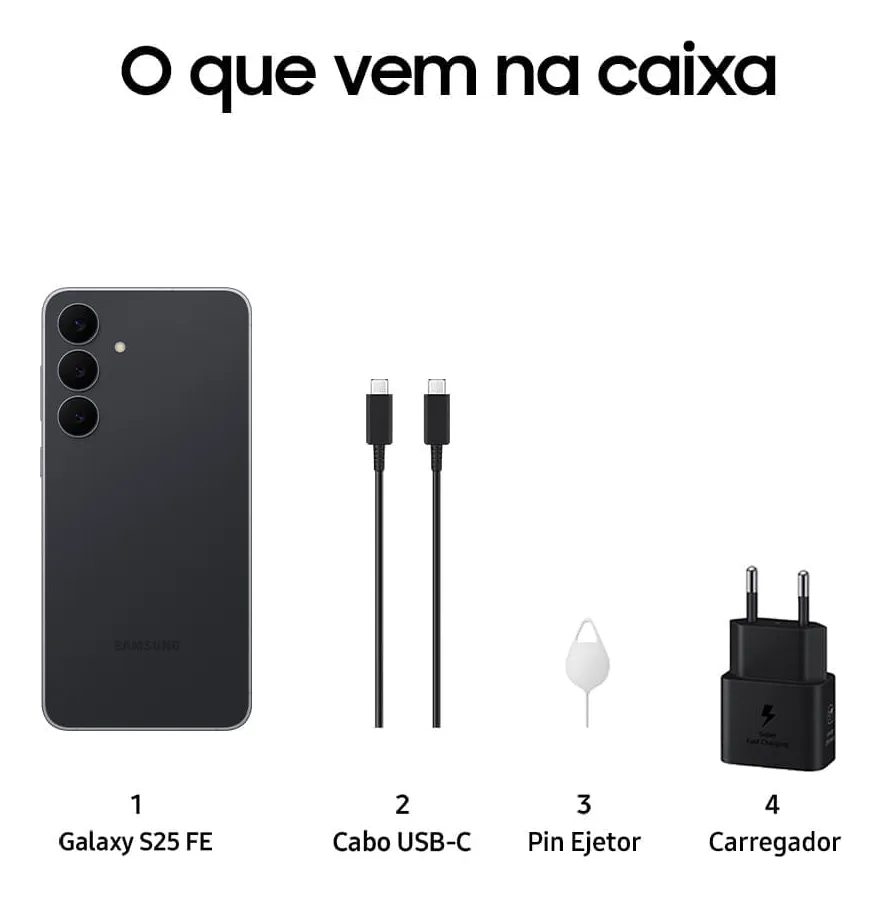 Samsung Galaxy S25 FE 5G 128GB 8GB Ram Câmera 50MP - Imagem 9