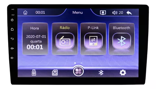 Central Multimídia Premium Mp8 Plus Full Touch 9 Polegadas - Imagem 3