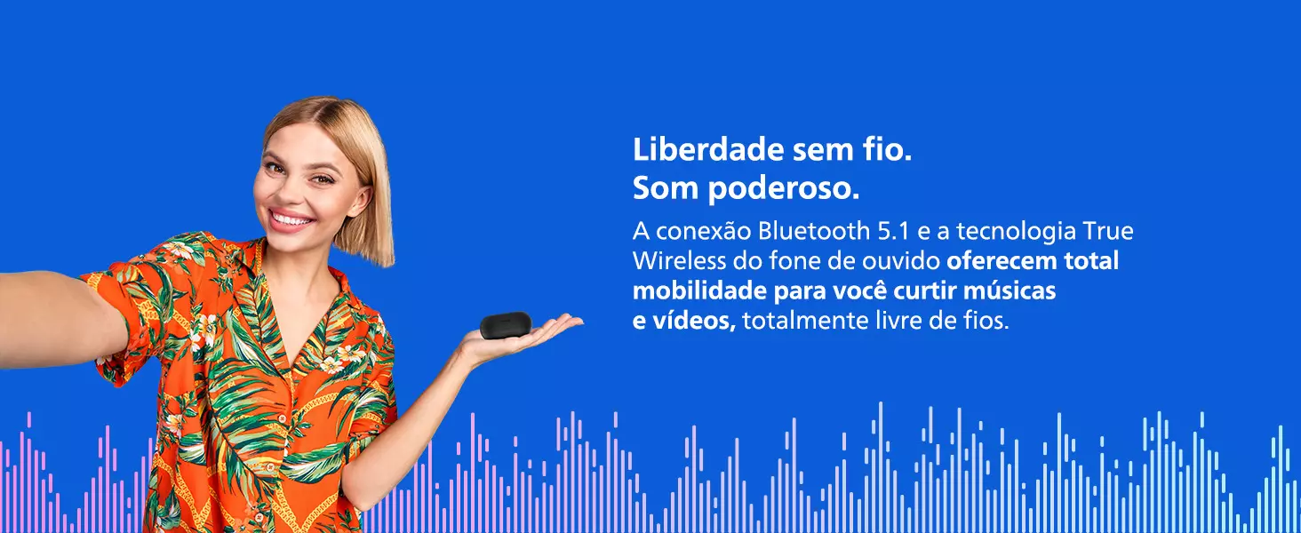 Fone de ouvido TWS TAT1235 05