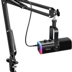 microfone para jogos FIFINE XLR/USB