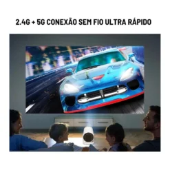 Projetor 4K HD 150 Polegadas 2