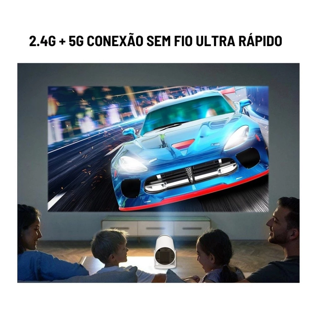 Projetor 4K HD 150 Polegadas 2