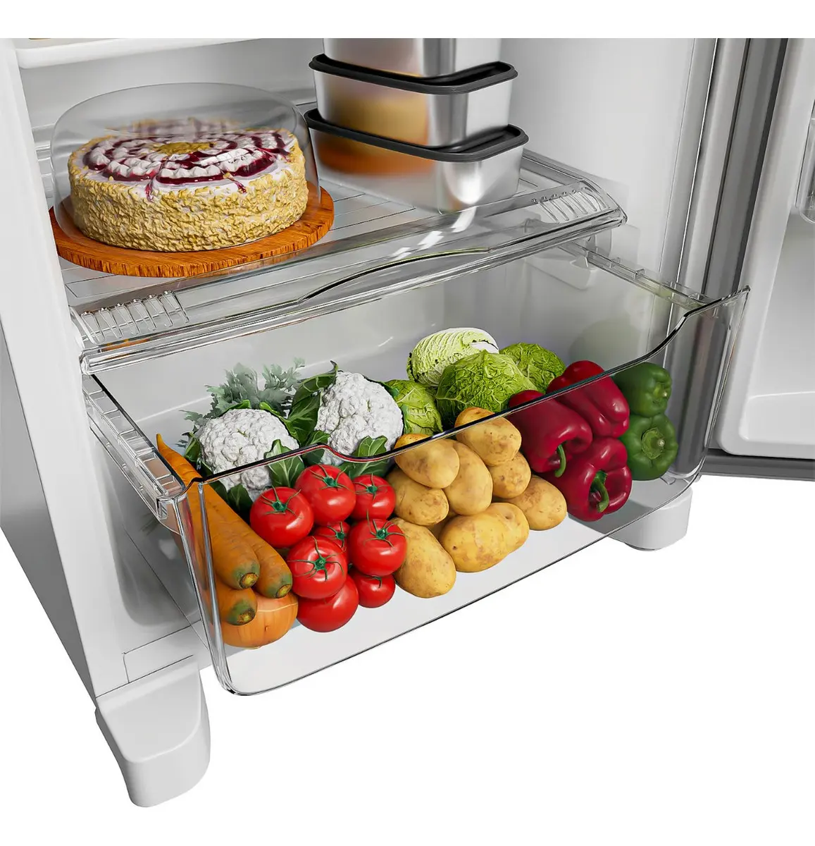Geladeira Consul Frost Free 333 Litros Duplex Branca 07