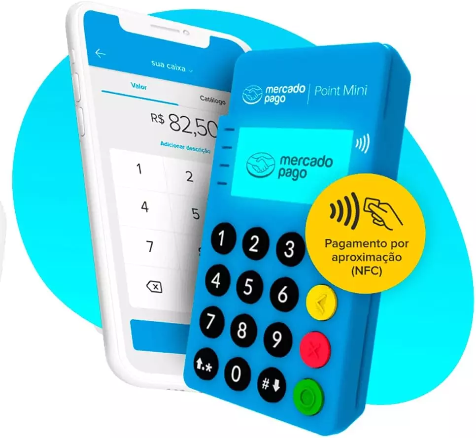 Maquininha Mercado Pago Point Mini 02