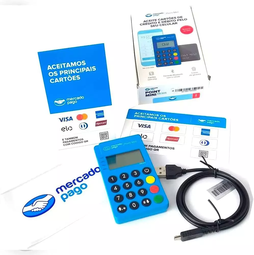 Maquininha Mercado Pago Point Mini 03