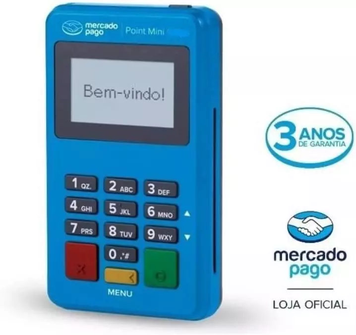 Maquininha Mercado Pago Point Mini 06