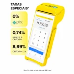 Maquininha Mercado Pago Point Smart 2 com Wi-Fi, 4G