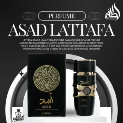 Perfume Lattafa Asad 100ml Eau De Parfum Original Árabe 03