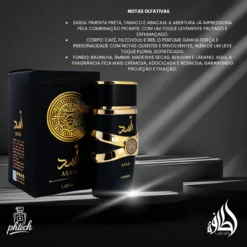 Perfume Lattafa Asad 100ml Eau De Parfum Original Árabe 04