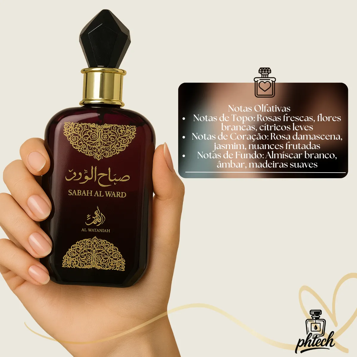 Perfume Sedutor Árabe Sabah 100ml Original Feminino 05