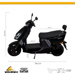 Scooter Elétrica Wehawk Super 1000W 011
