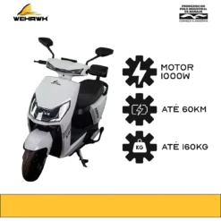 Scooter Elétrica Wehawk Super 1000W 08